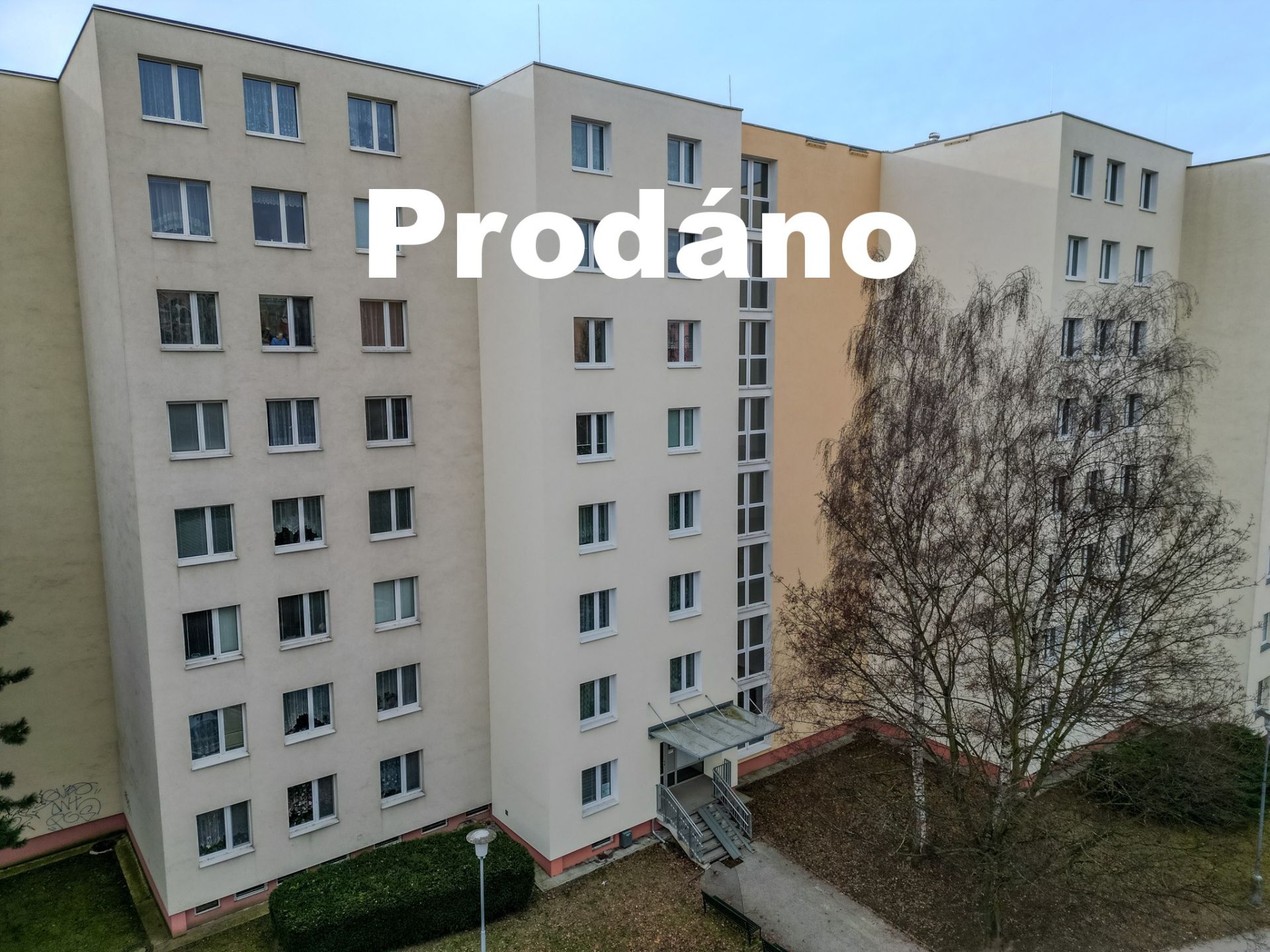 PRODÁNO byt 3+1 se zaskleným balkónem v Brně